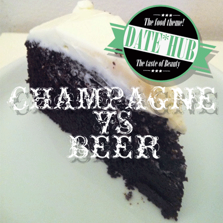 RECIPE *CHAMPAGNE CUPCAKES vs BEER CHOCO CAKE
