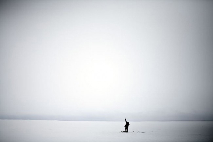 7. MIcheal C. Brown, Ice fisherman, 2008, Courtesy ILEX Gallery