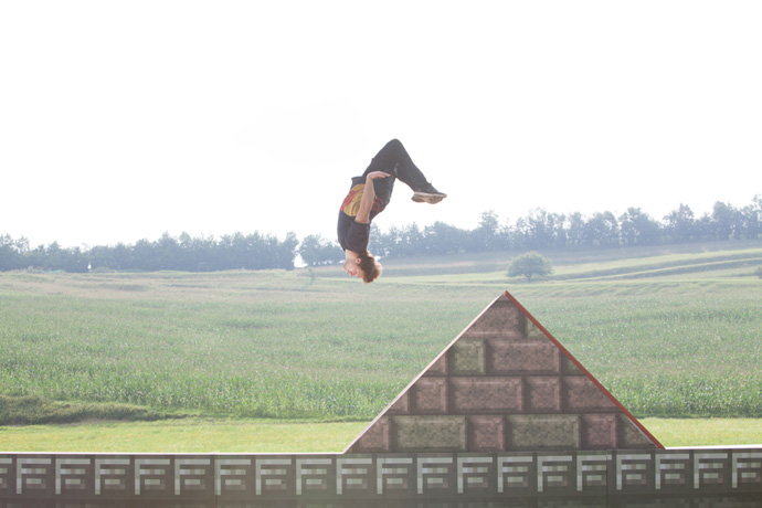 Jason Paul nel video Arcade Run della Red Bull