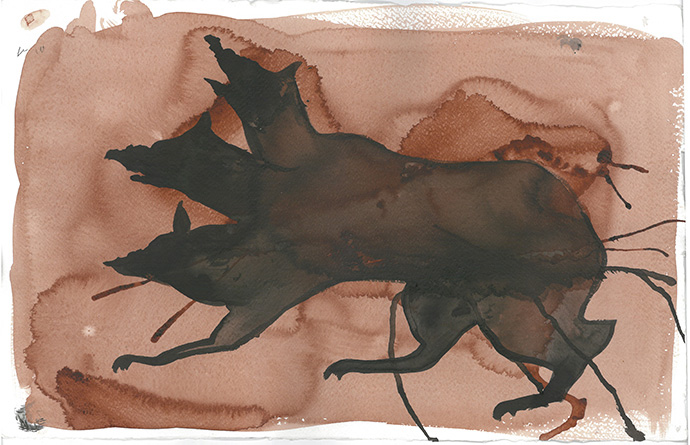 Ilaria Clari, Cerbera (Dante’s Inferno Canto VI)
