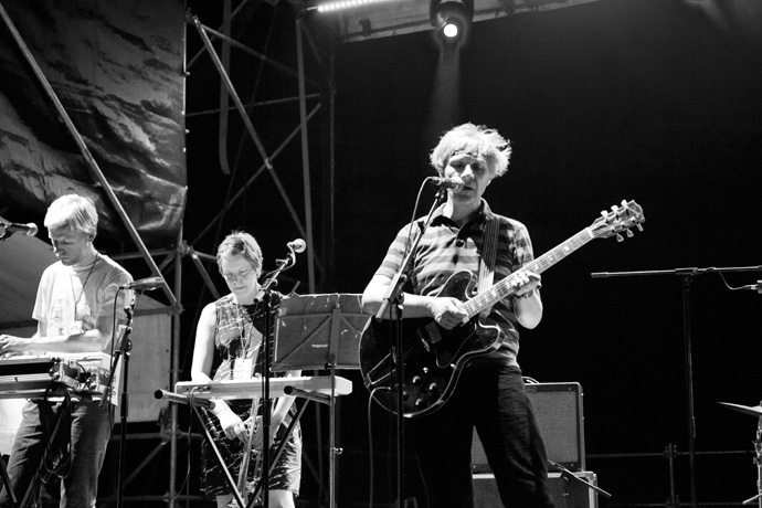 Il mestiere di Stephen McRobbie dei The Pastels sul placo principale