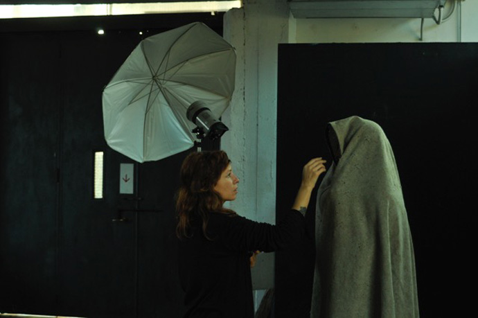 Scatto dal backstage di Fernanda Veron