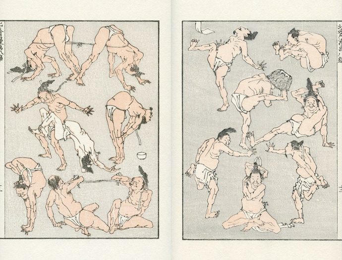 Katsushika Hokusai Hokusai Manga, 8 1818 © UNSODO. Inc