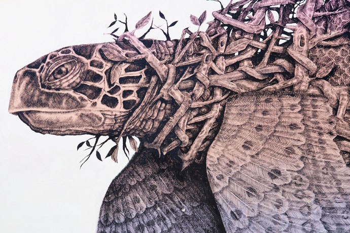 WK_Alexis Diaz_Naturaleza Inconforme (detail), Viavai Project, Casarano, 2014_courtesy of the artist